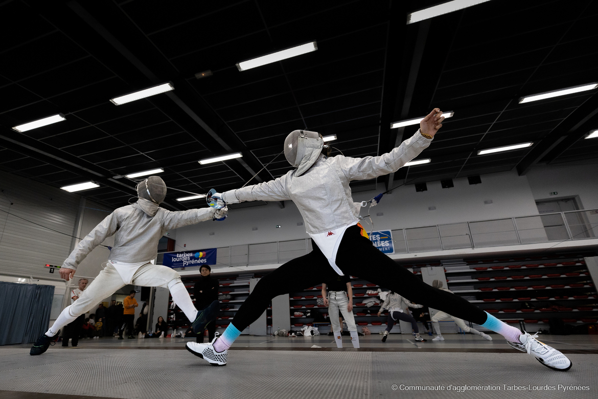 Stage de préparation olympique de l'équipe nationale chinoise à la Maison de l'Escrime