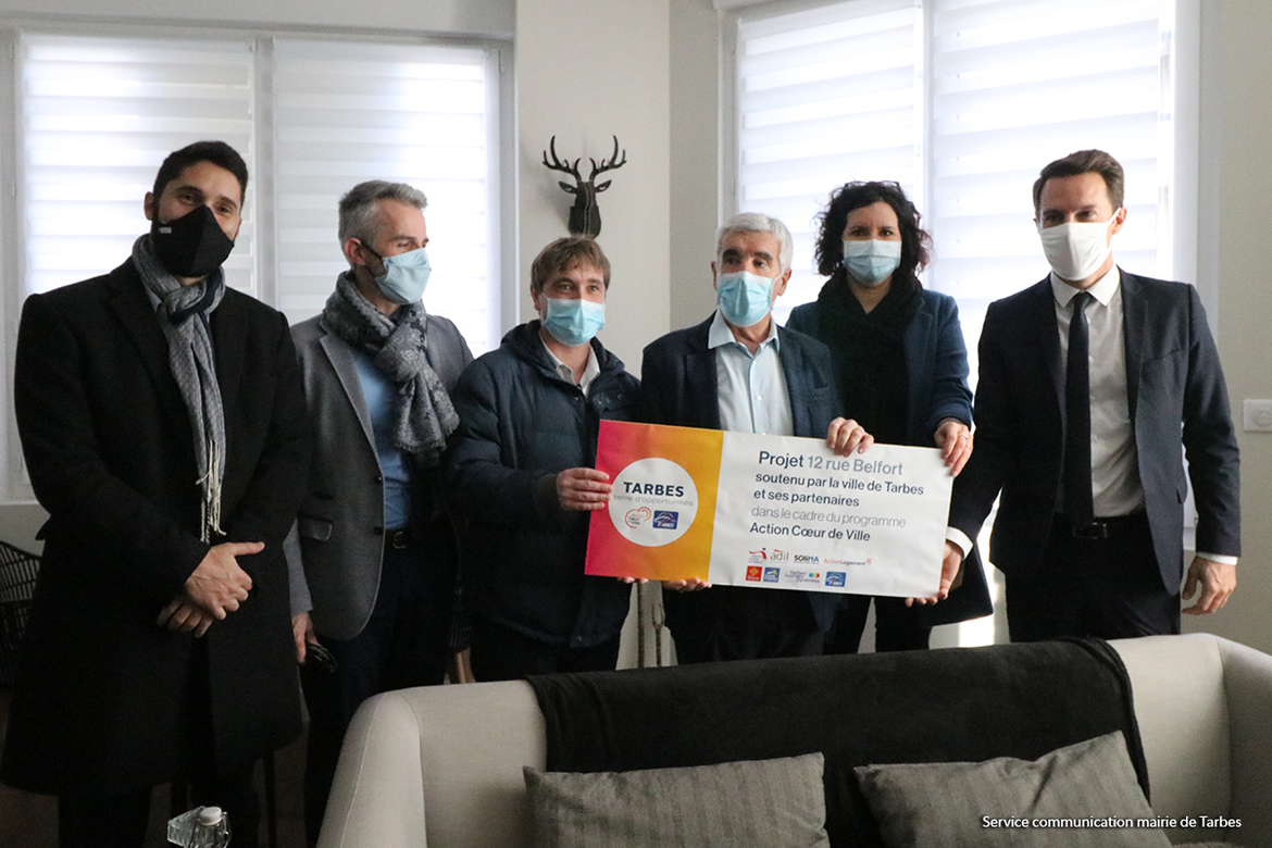 Le 1er projet immobilier tarbais réalisé avec le soutien d'Action Cœur de Ville inauguré
