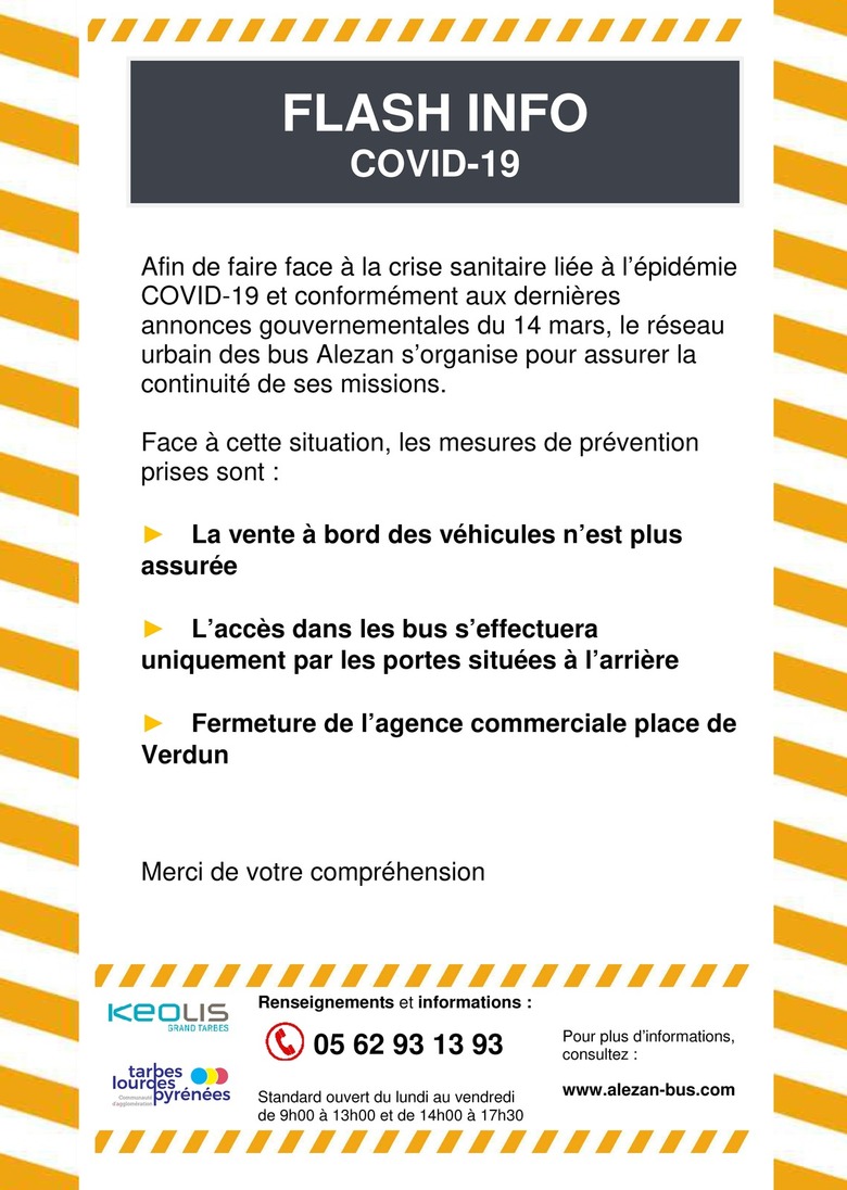 Flash info Réseau ALEZAN
