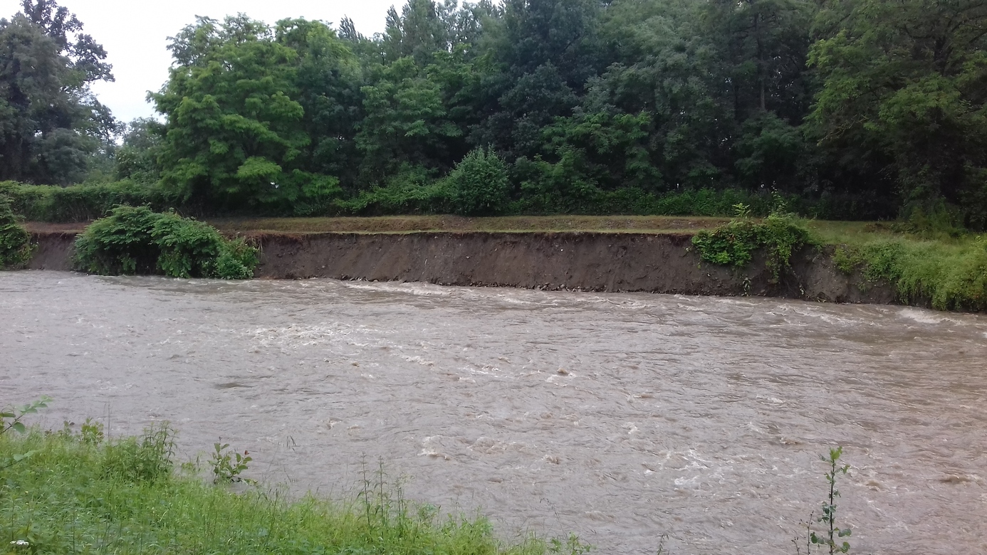 Berges de l'Adour - Interdiction de circuler