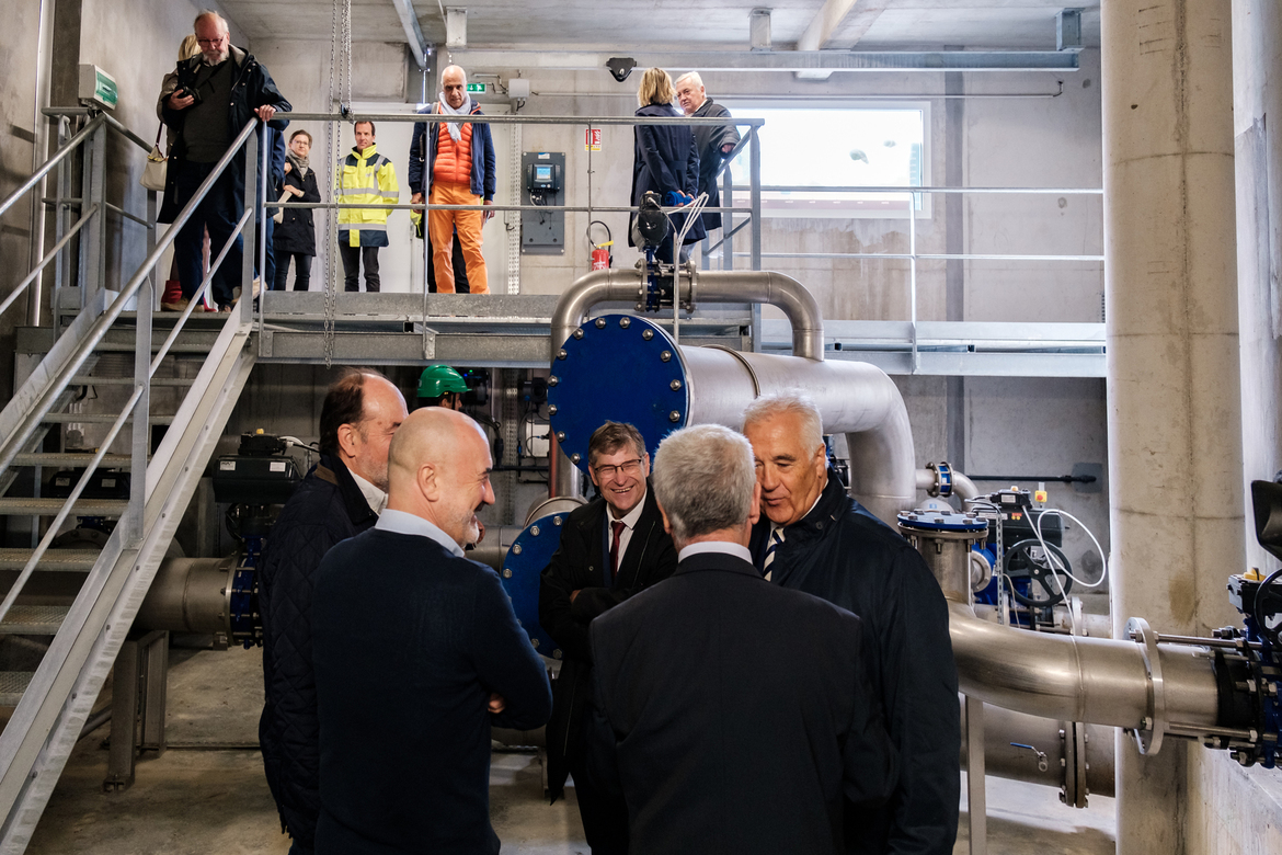 Ouverture de vannes entre Pontacq et Ossun