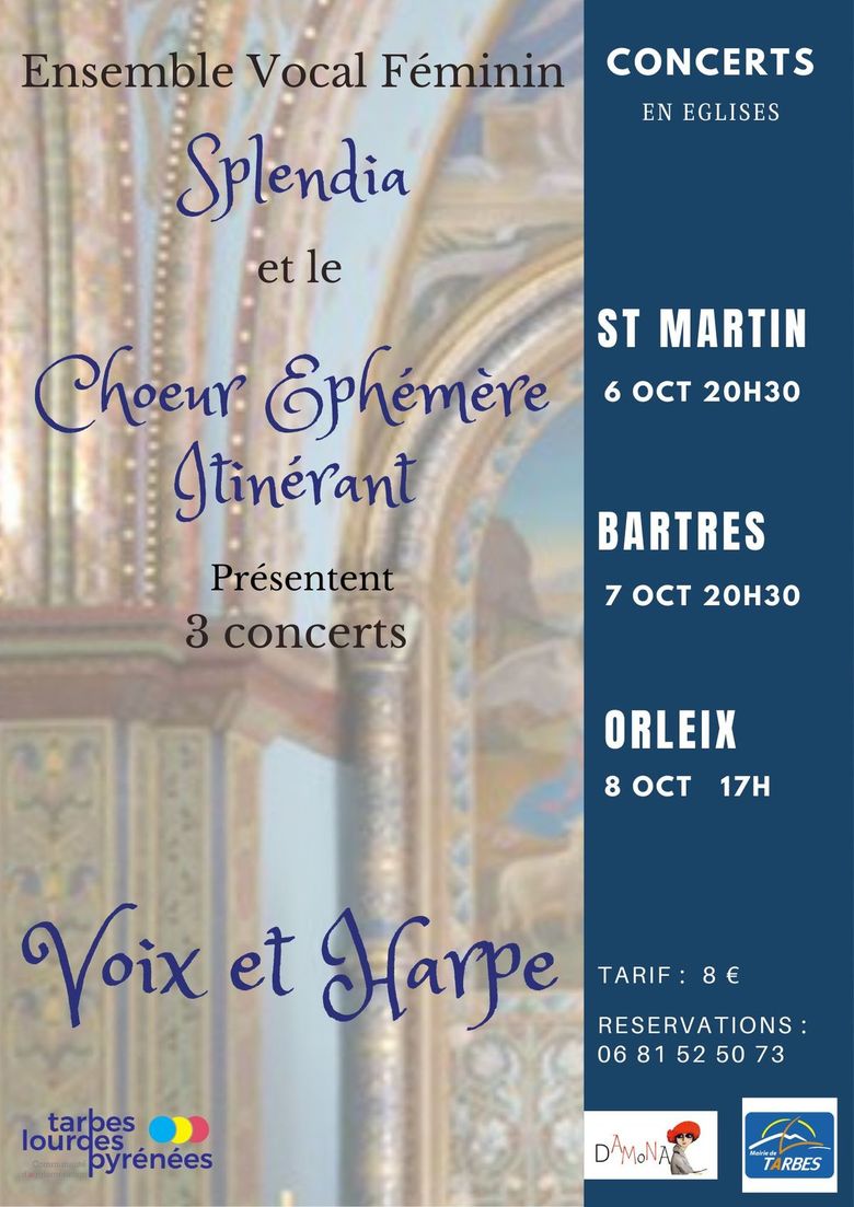 Chœur éphémère itinérant - Ensemble Vocal Damona