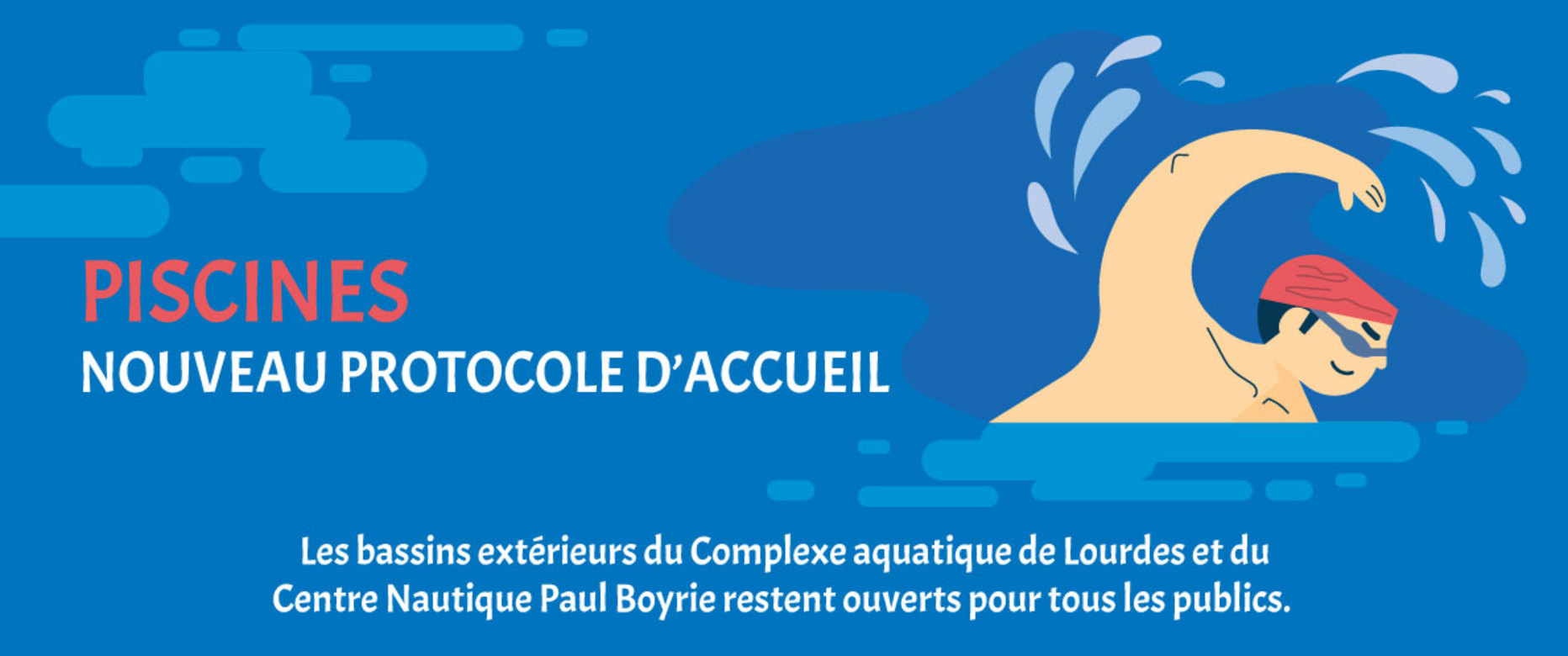 Ouvertures des piscines de l'agglomération