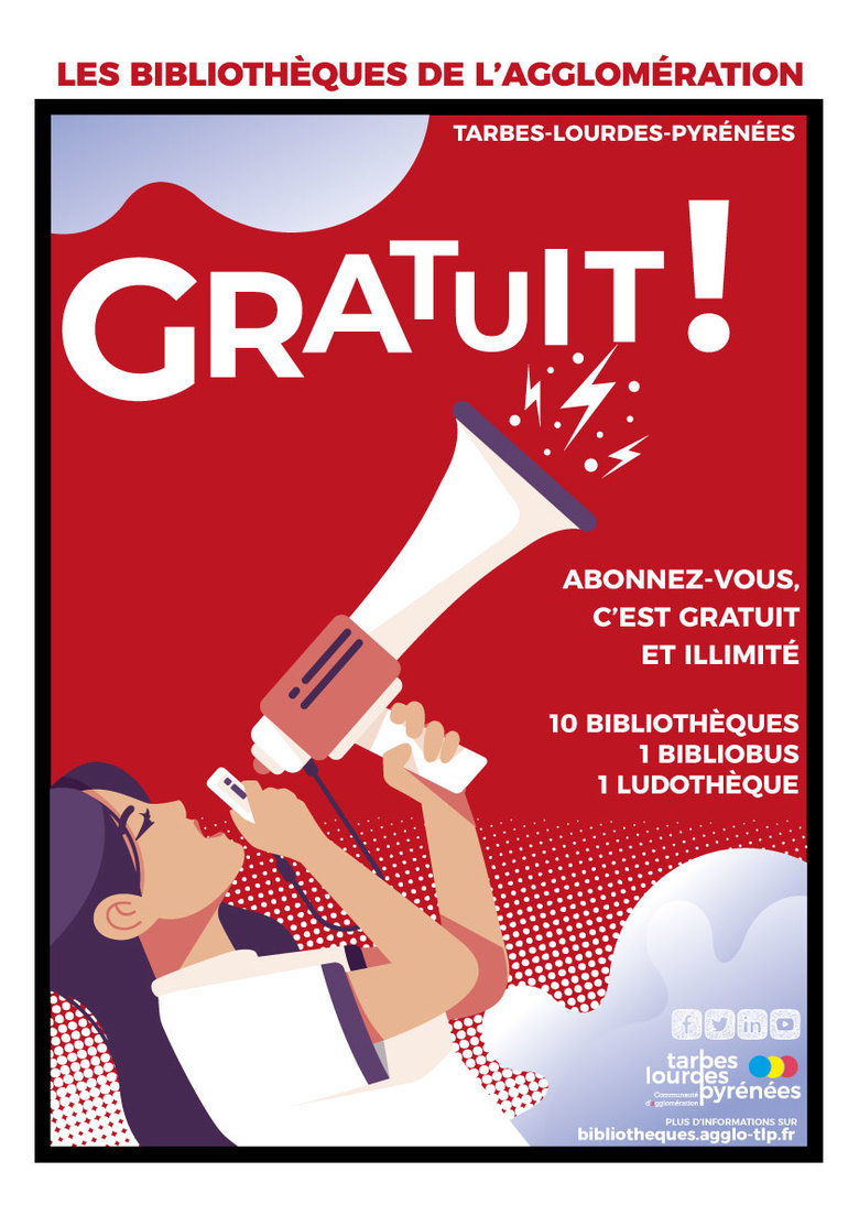 L’abonnement au réseau de lecture publique est désormais gratuit !