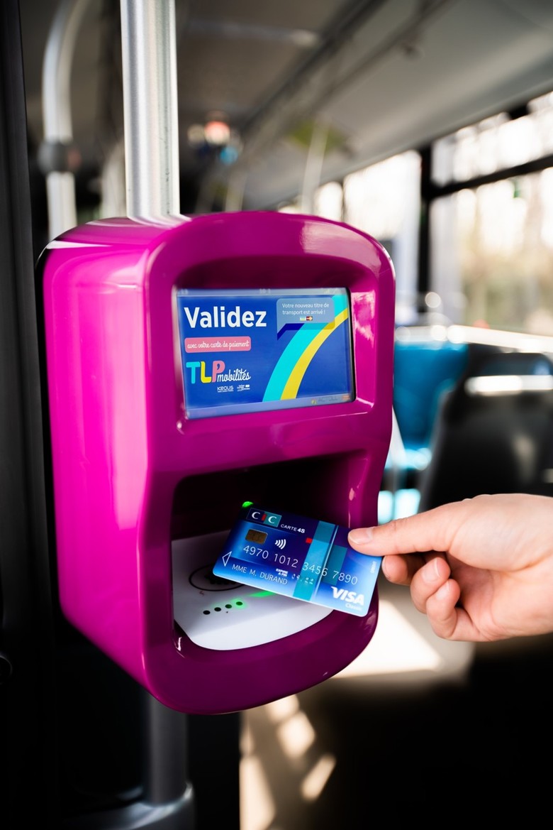 Un service de paiement sans contact innovant dans les transports urbains
