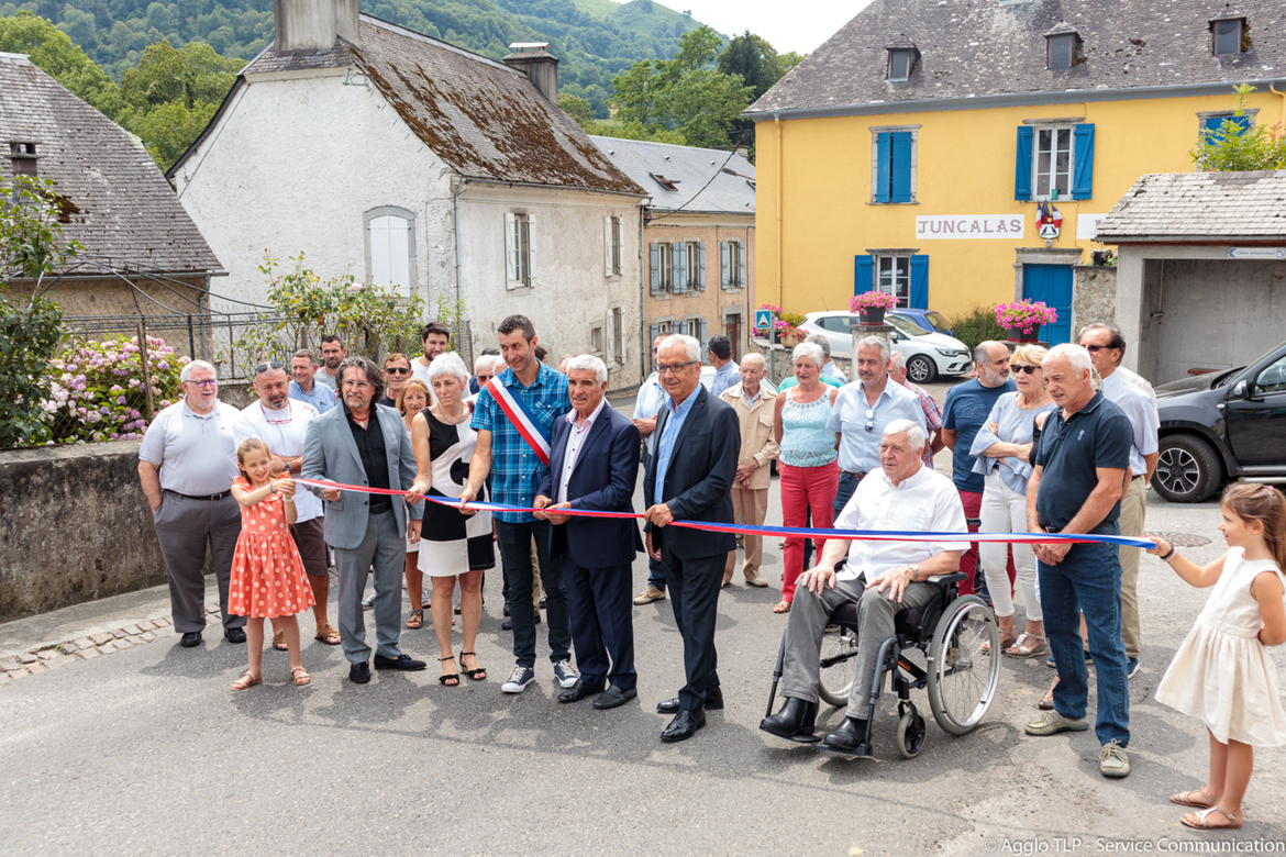 Les travaux d'assainissement collectif de Juncalas inaugurés