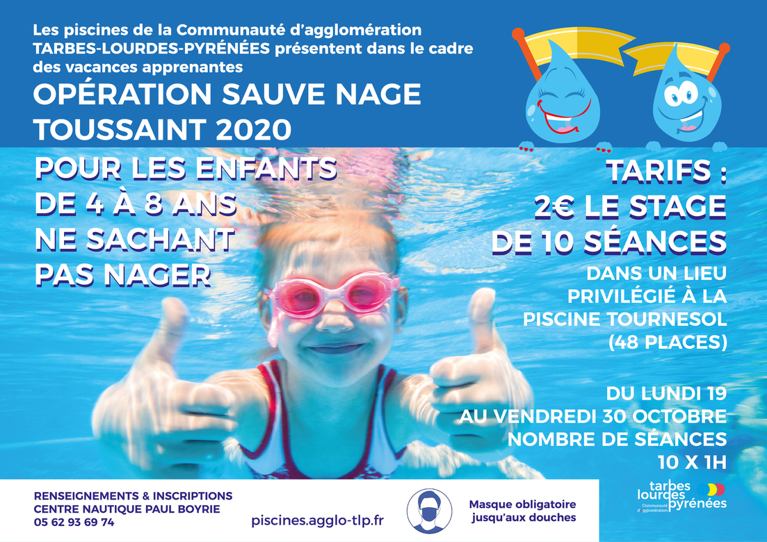 L'opération Sauve Nage de retour pour la Toussaint