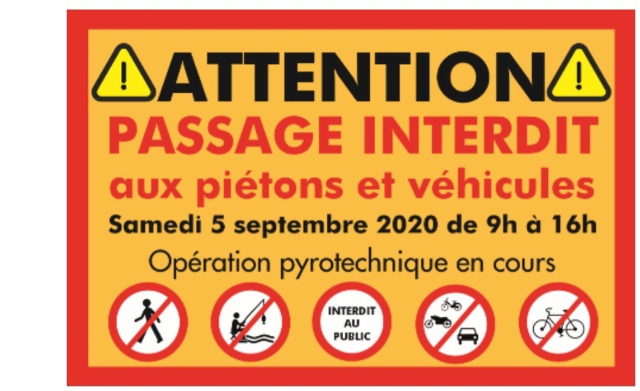 CaminAdour : Opération de « pétardement » du 5 septembre 2020