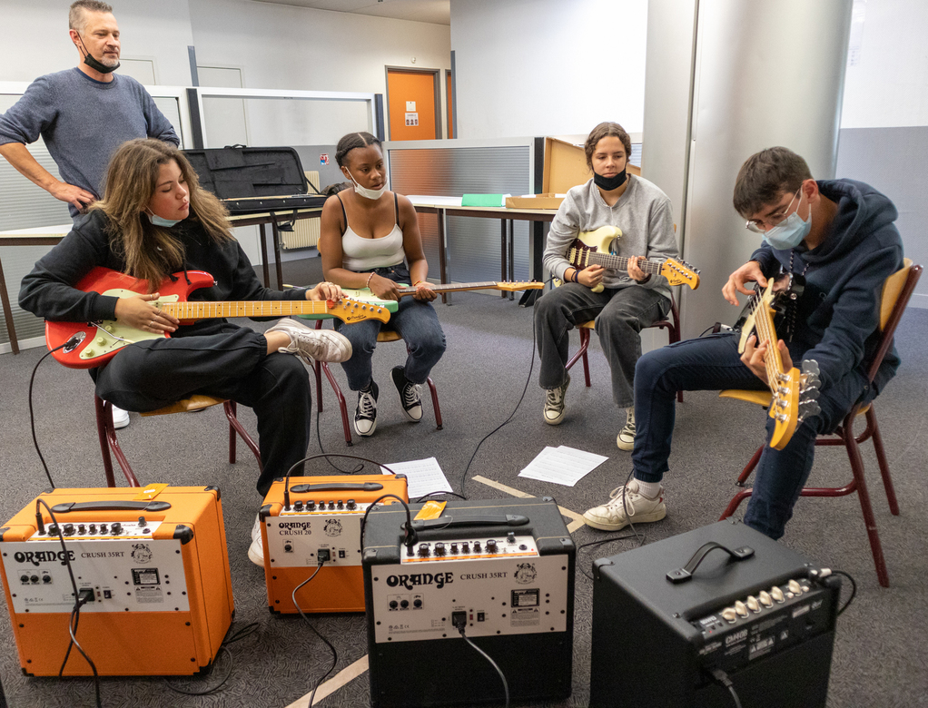 Orchestre à l'école donne du son au Lycée Lautréamont
