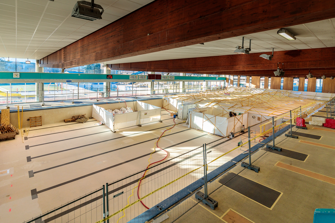 Le Centre Nautique Paul Boyrie poursuit ses travaux