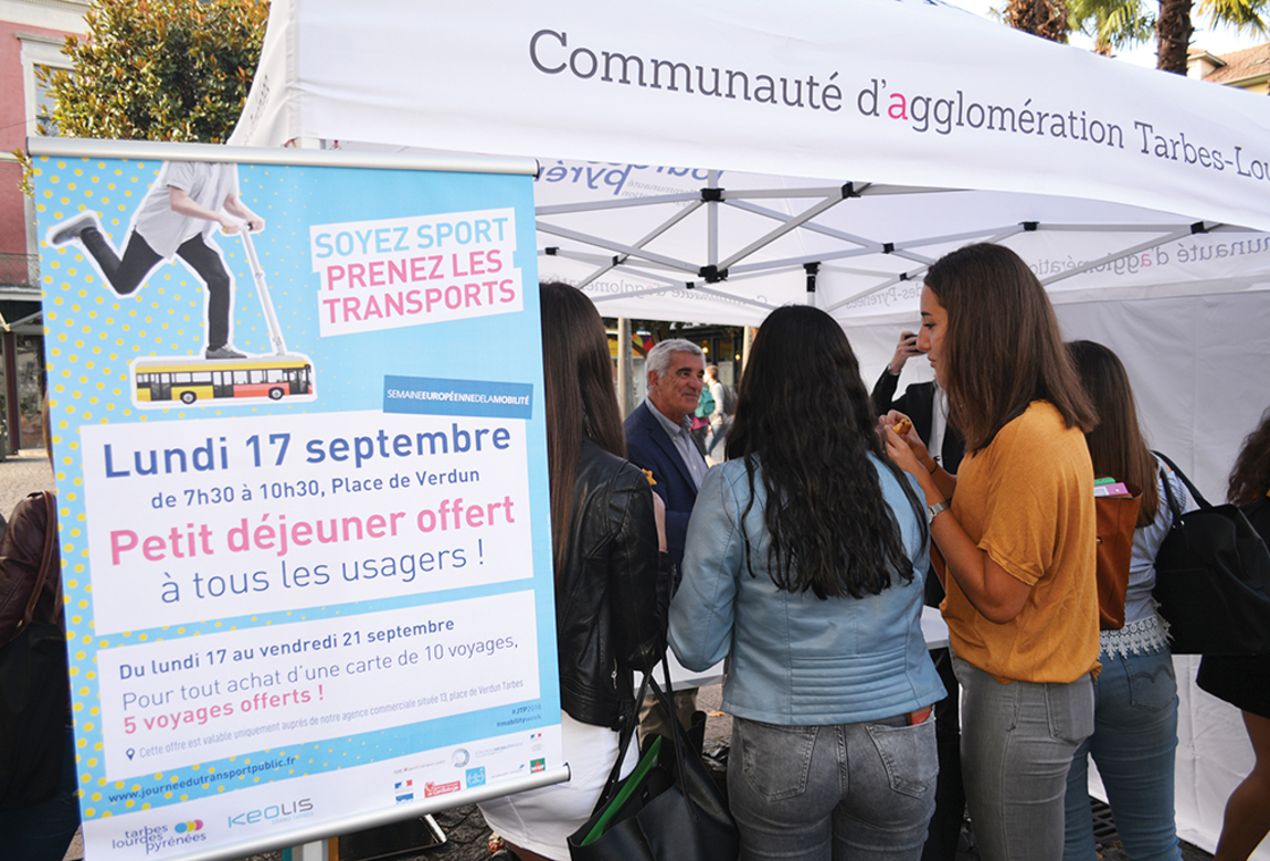 Un bon départ pour la semaine de la mobilité