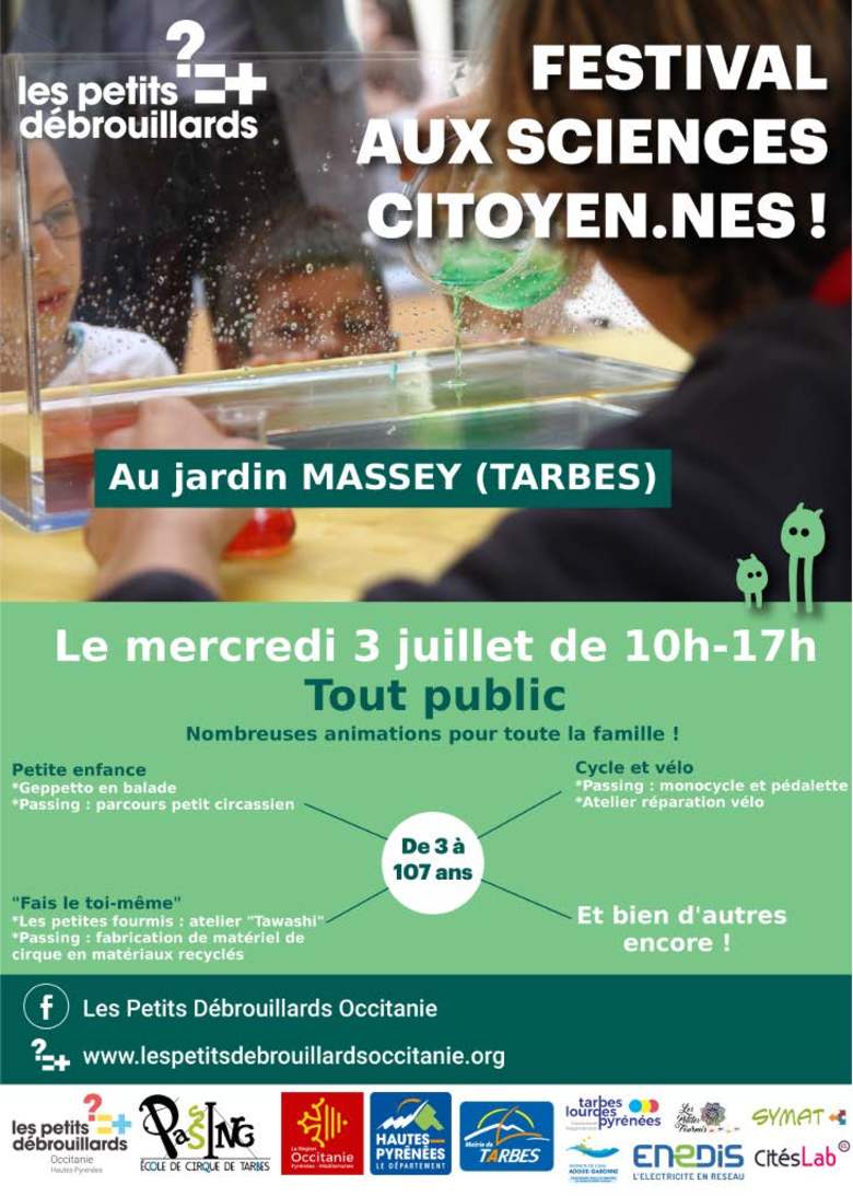 Rdv au festival aux sciences citoyen.nes !