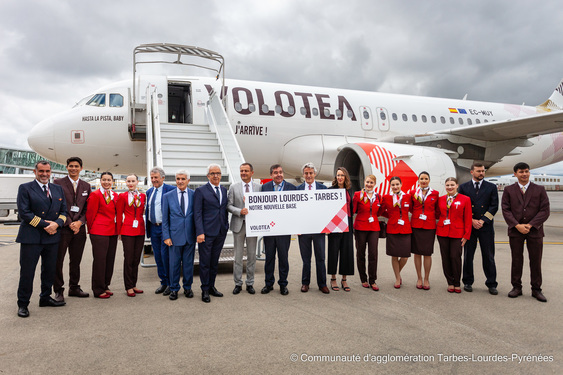 Nouvelles lignes Volotea à l'aéroport Tarbes-Lourdes-Pyrénées