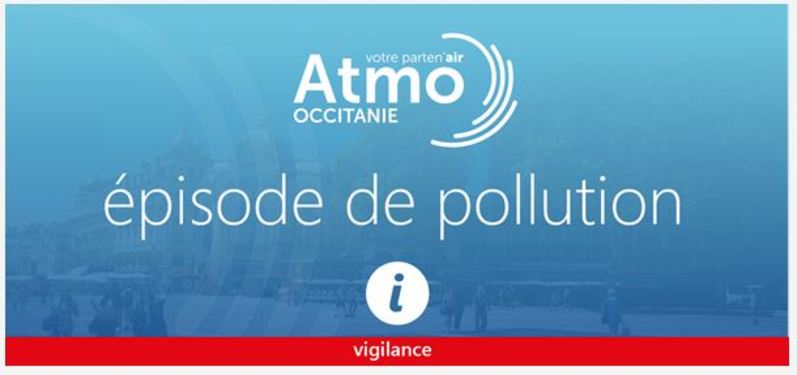 Épisode de pollution de l'air - Mercredi 16 mars 2022