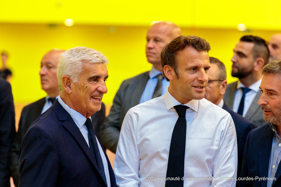 Visite du Président de la République à l'Usine