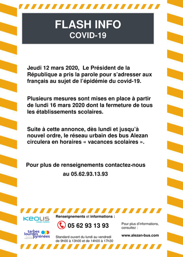 Flash info Réseau ALEZAN