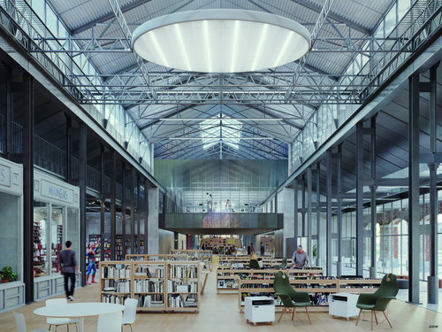 La nouvelle médiathèque prend forme