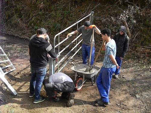 Opération 1er pas vers l'emploi avec le service Espaces Naturels de la CATLP