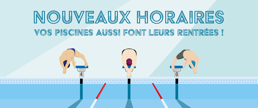 Nouveaux horaires pour les piscines de l'agglo