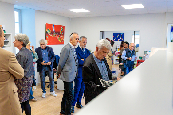 Inauguration des locaux rénovés de la Médiathèque Claude Nougaro