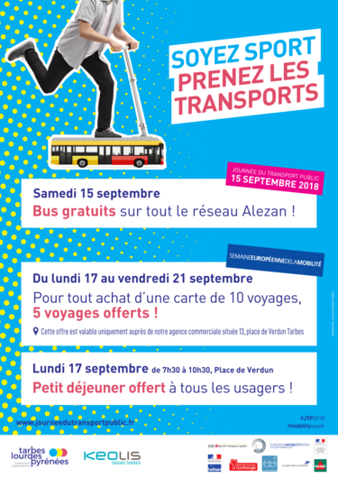 Le réseau de bus Alezan présente la semaine de la mobilité