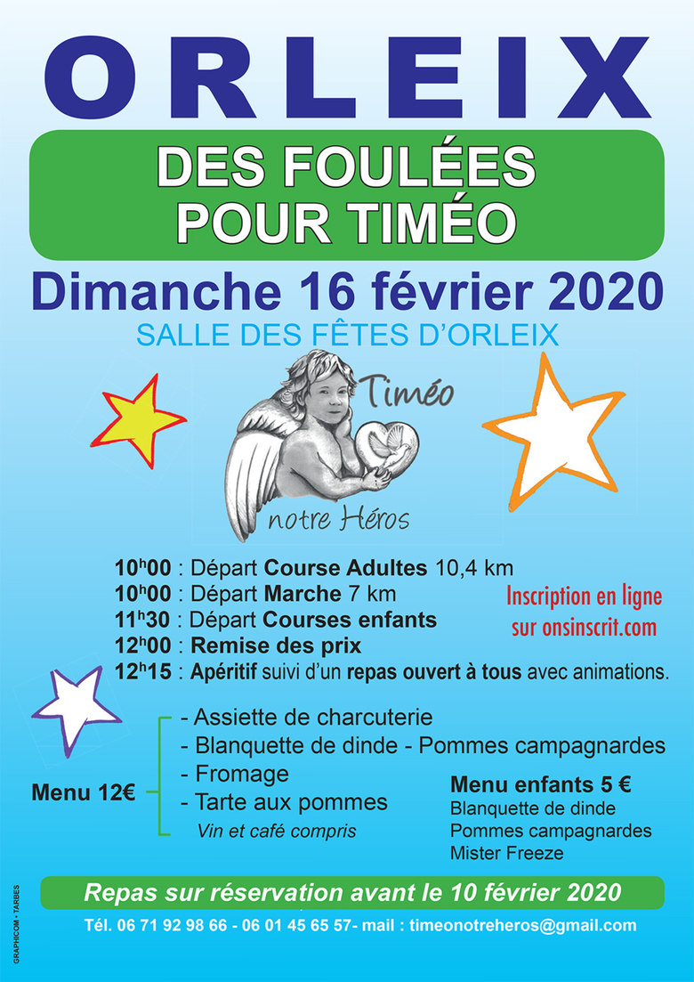 5ème édition des FOULÉES DE TIMÉO