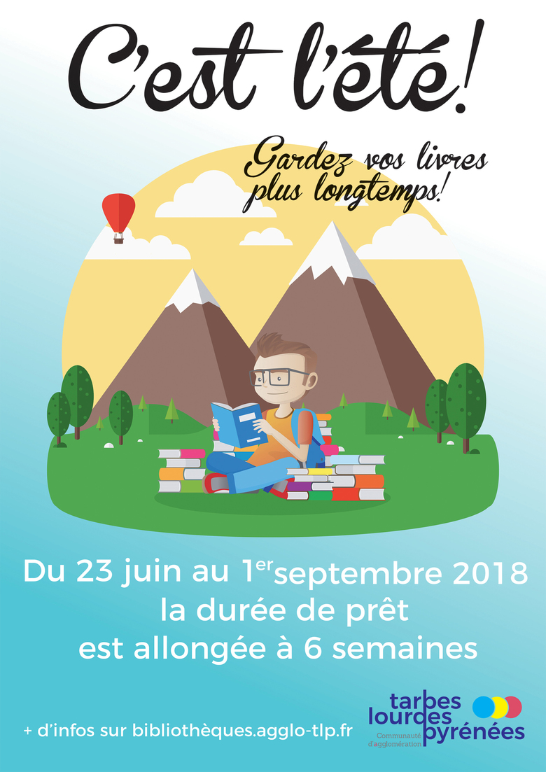 C'est l'été ! gardez vos livres plus longtemps