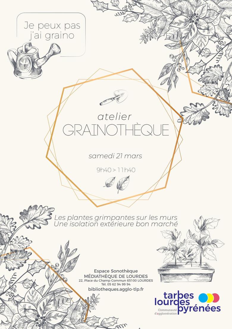 Atelier grainothèque / ANNULÉ