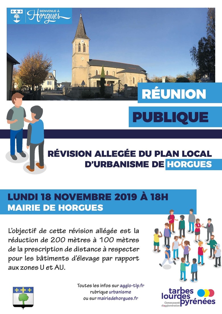 Réunion Publique PLU Horgues