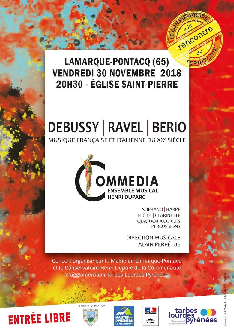 Concert Musique Française et Italienne du XXe siècle