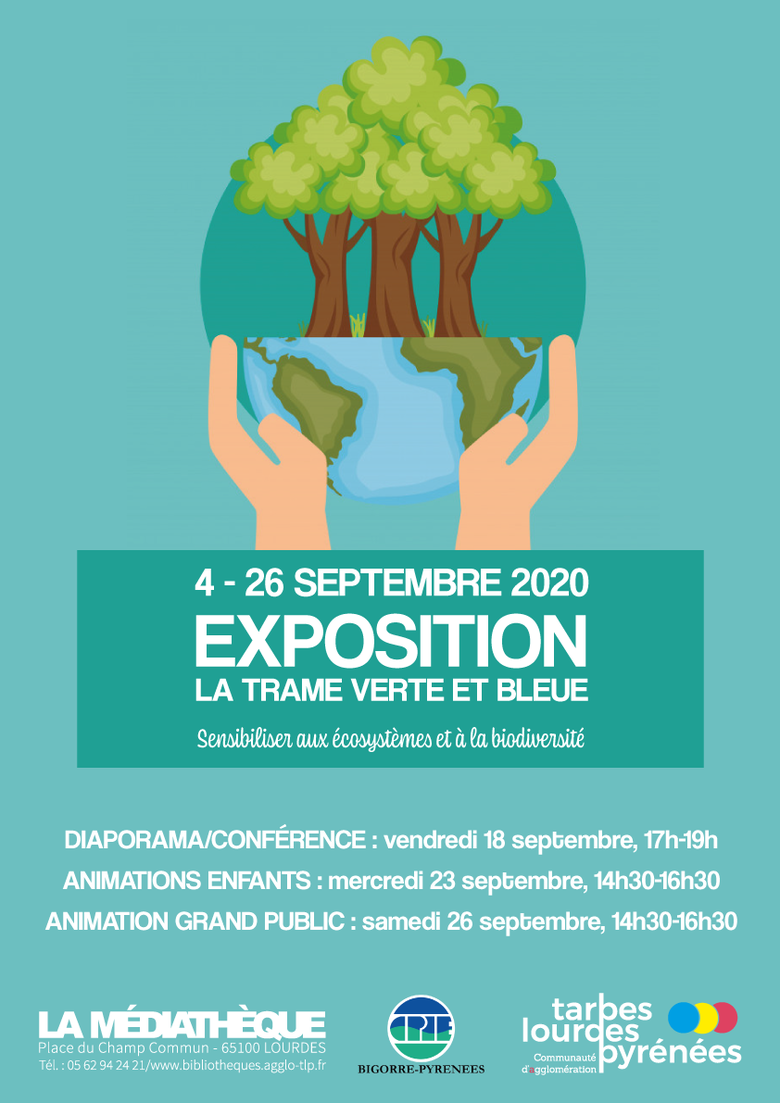 Exposition -  la trame verte et bleue