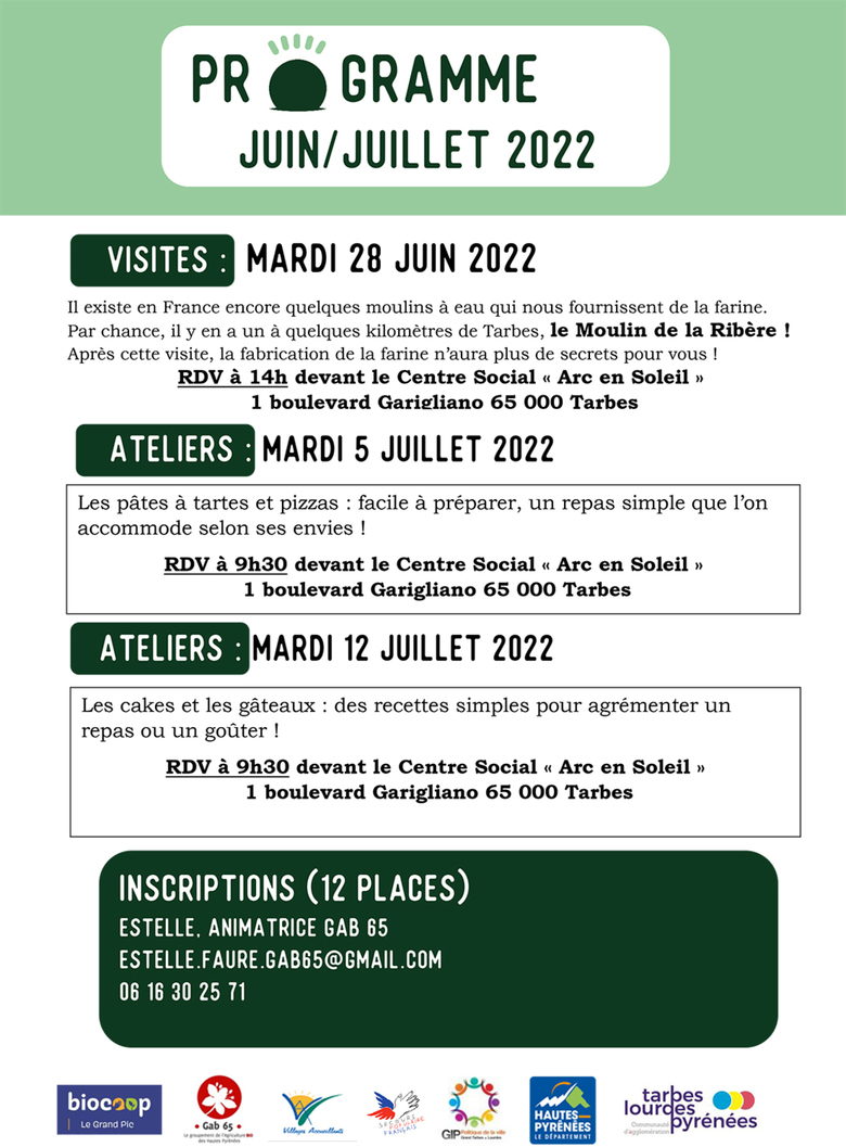 Bio pour tous : Visites et ateliers