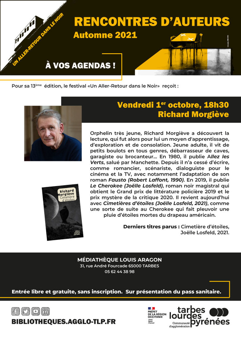 Rencontre d'auteur - Richard MORGIEVE