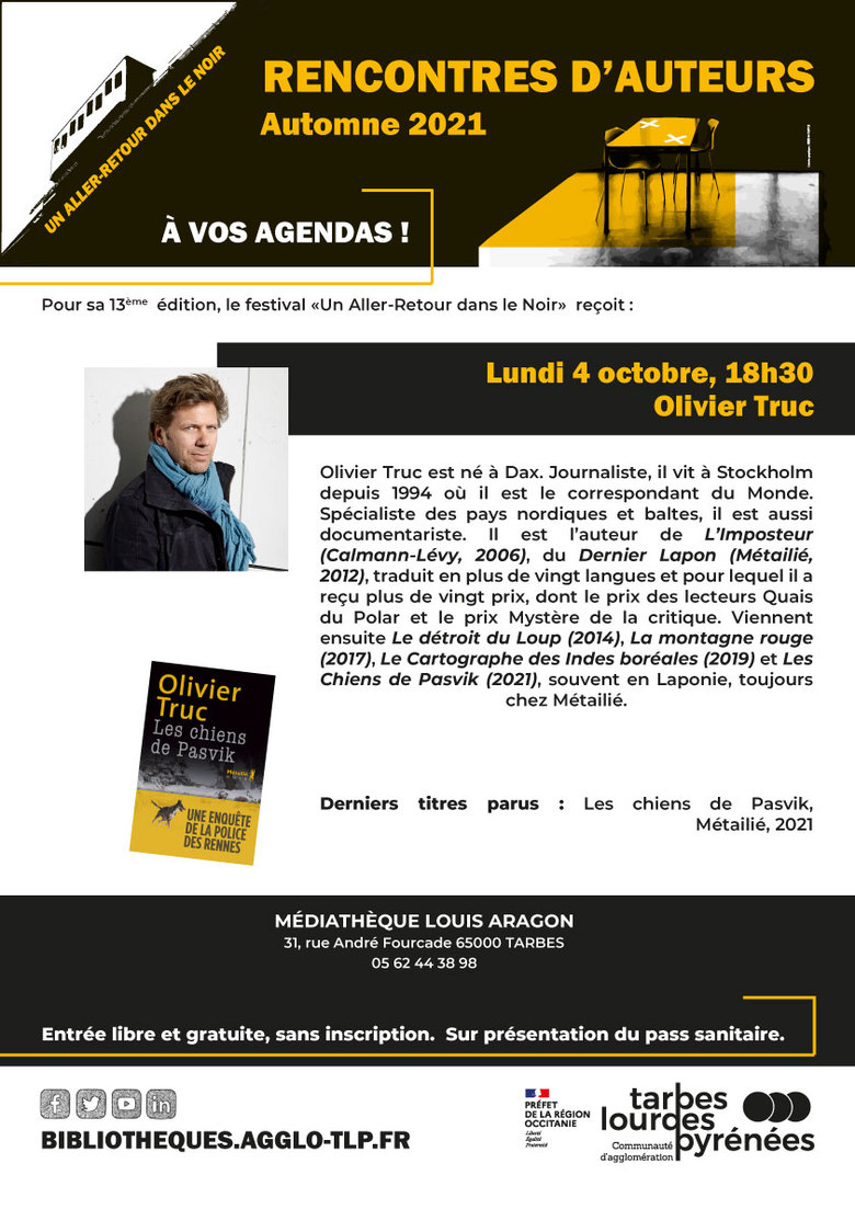 Rencontre d'auteur - Olivier TRUC