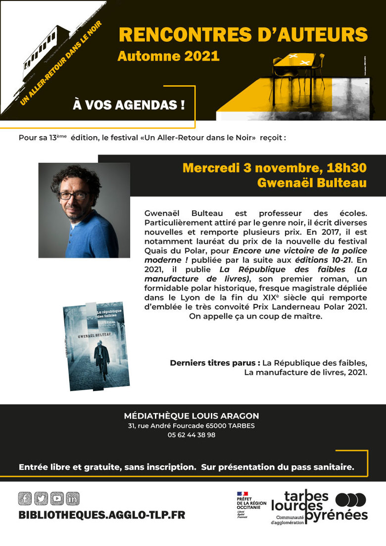 Rencontre d'auteur - Gwenaël BULTEAU