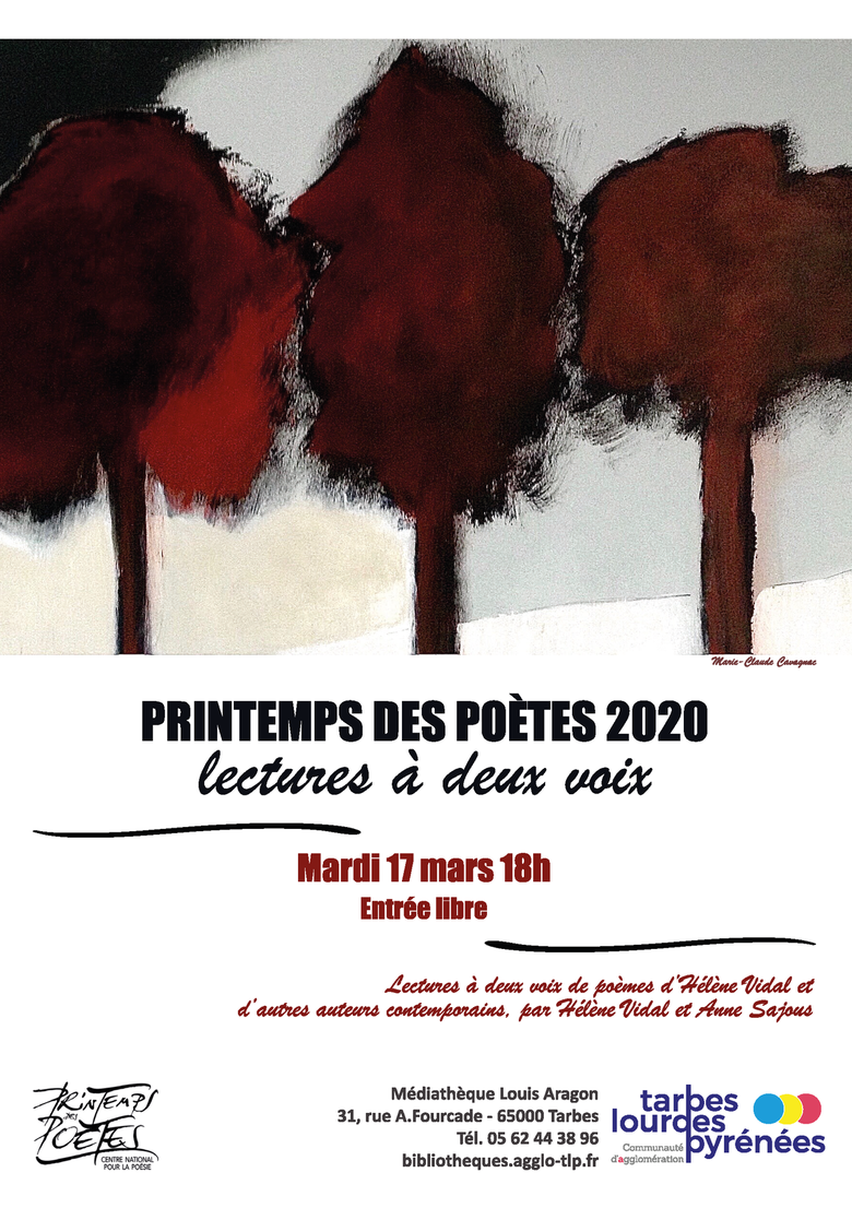 ANNULÉ Printemps des poètes