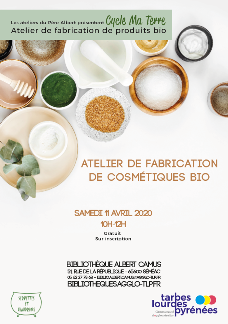 ANNULÉ Atelier de fabrication de cosmétiques bio