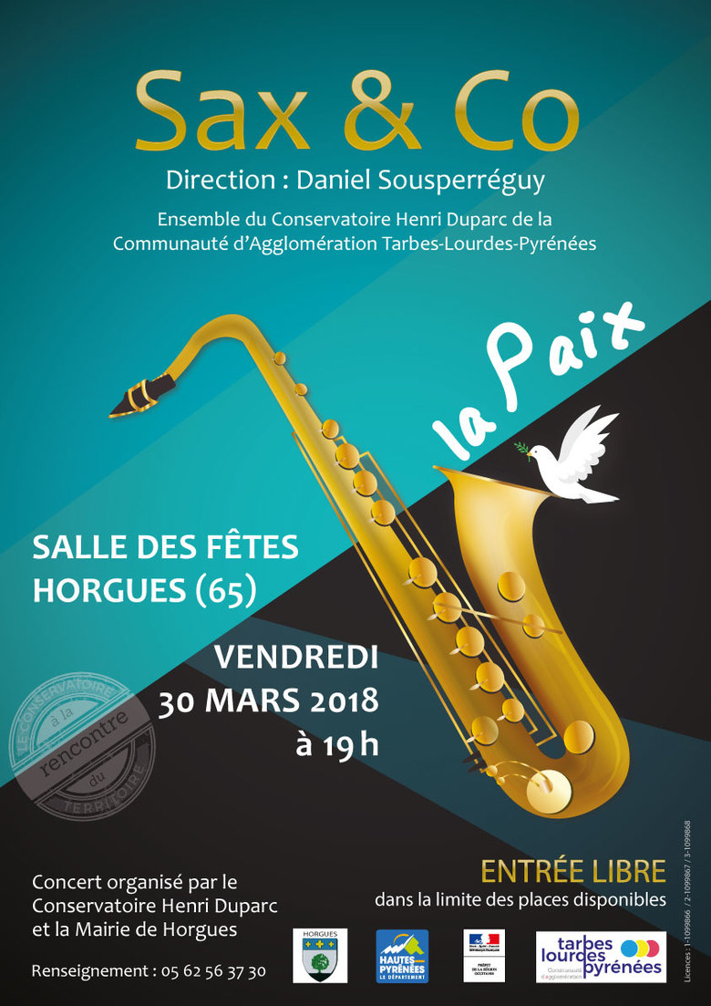 Concert Sax & Co - Conservatoire