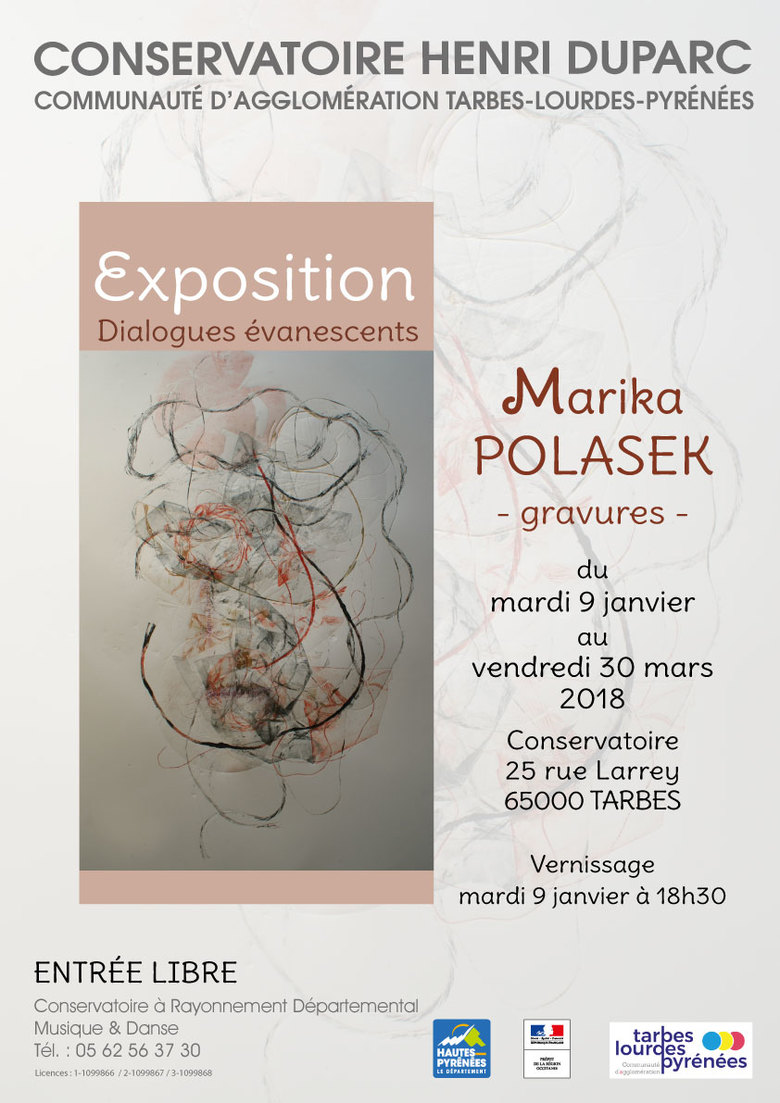 Exposition Marika POLASEK - Conservatoire