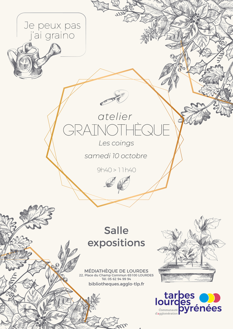 [ANNULÉ] Atelier grainothèque