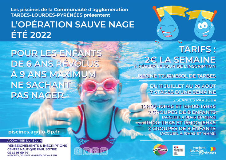 Opération Sauve Nage 2022