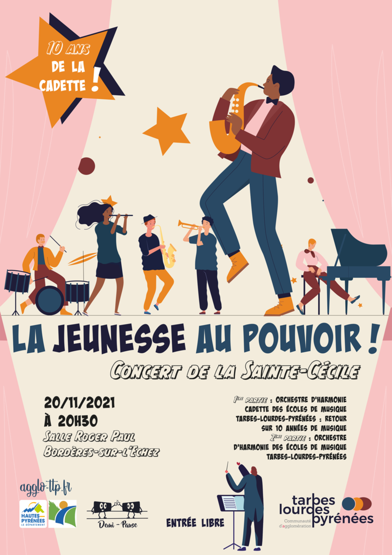 Concert de la Sainte-Cécile - La jeunesse au pouvoir !