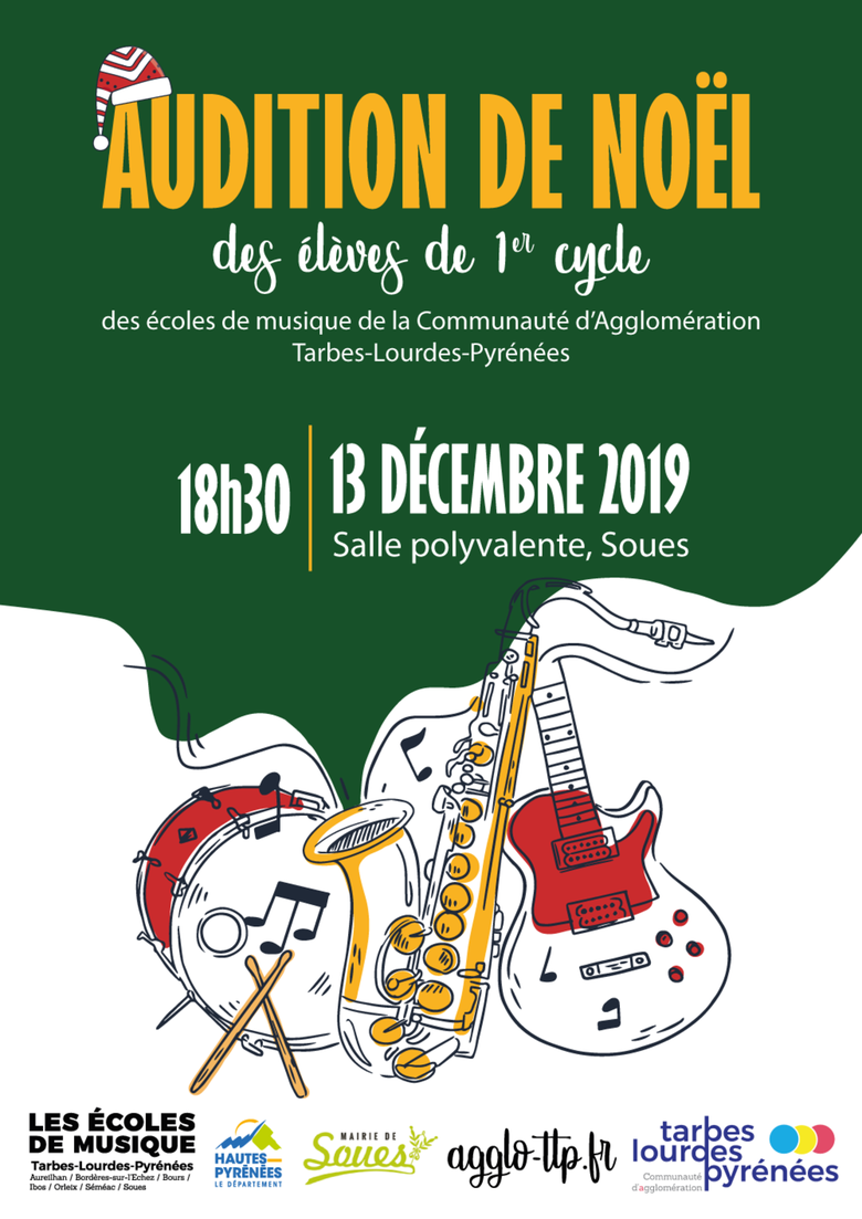 Audition de Noël des élèves de 1er cycle