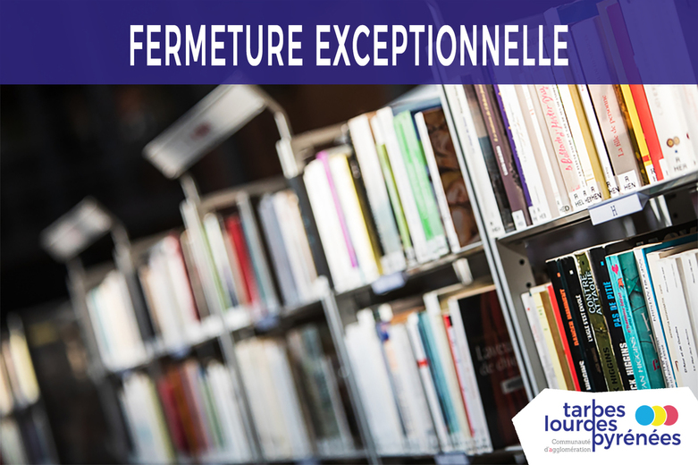 Fermeture exceptionnelle de la bibliothèque Claude Nougaro