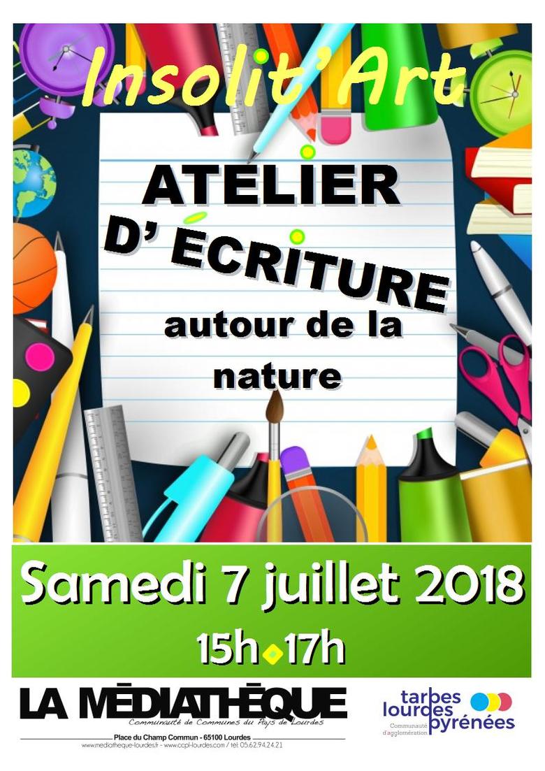 Insolit'Art - Atelier d'écriture