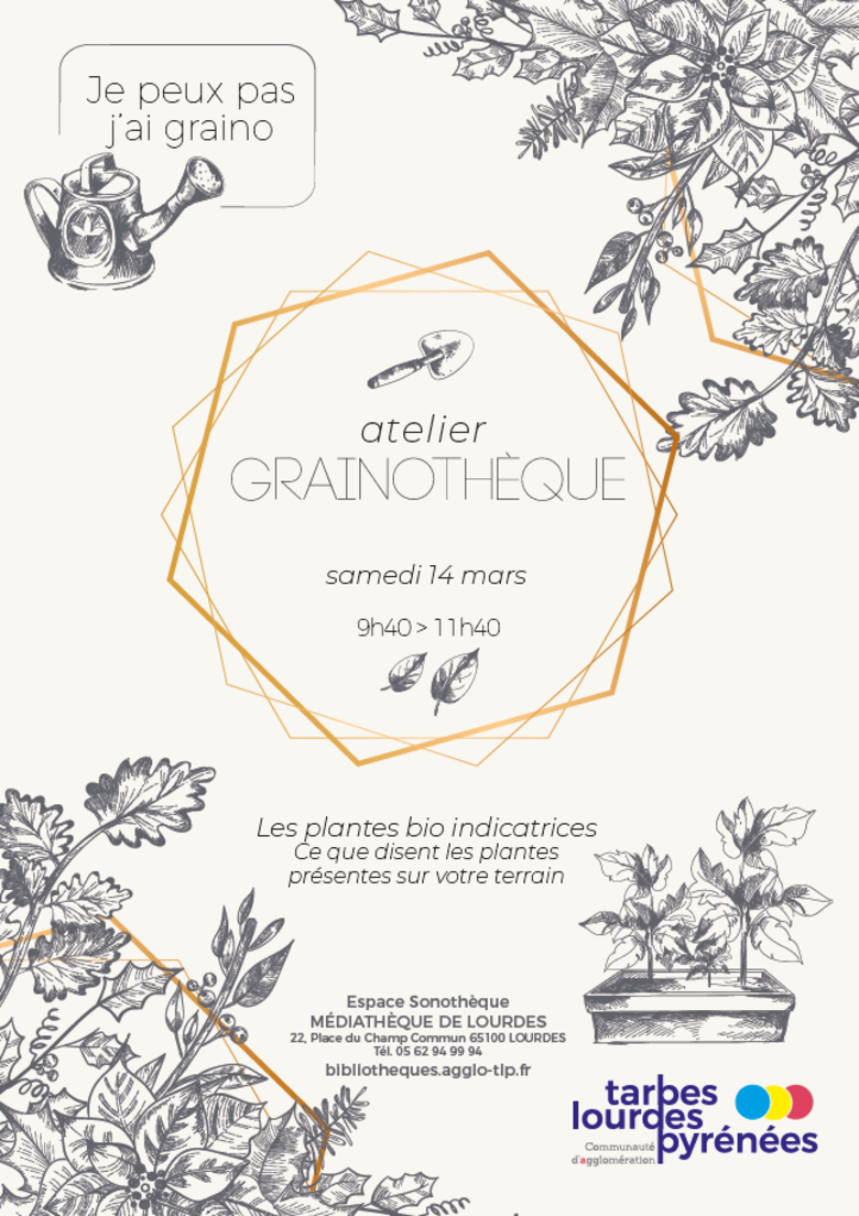 Atelier grainothèque  / ANNULÉ