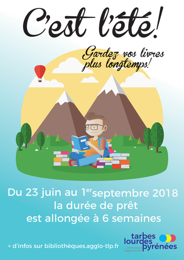 C'est l'été ! gardez vos livres plus longtemps