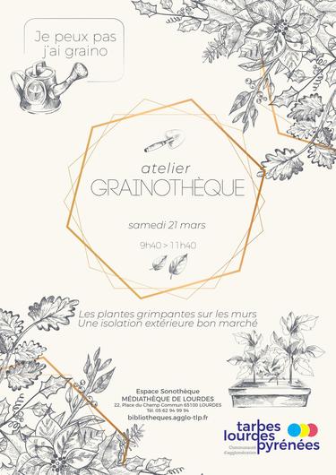 Atelier grainothèque / ANNULÉ