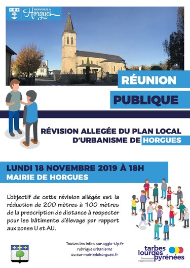 Réunion Publique PLU Horgues