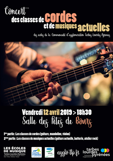 Concert des classes de Cordes et de Musiques actuelles